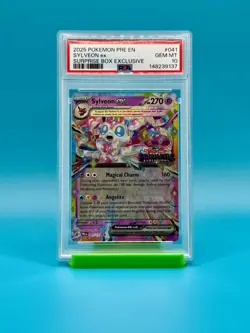 PSA 10 - 2025 Pokemon, PRE EN, Sylveon ex, Surprise Box Exclusive - Image 1