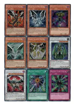 Yu-Gi-Oh! ~ 3D Bonds Beyond Time Movie Pack (YMP1) ~ Complete Set ~ 9 Cards ~ NM - Image 1