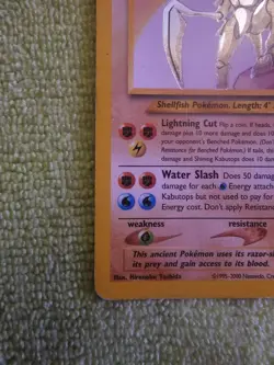 Neo Destiny Shining Kabutops Holo Rare Card 108/105 - Image 5