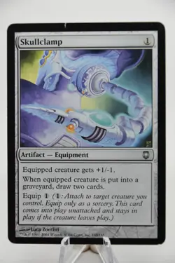 Skullclamp - Darksteel - MP - Magic the Gathering - Image 1