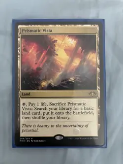 Prismatic Vista - Modern Horizons - MTG Rare Land Regular English Wizards - Image 1