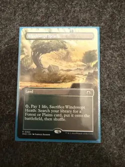 MTG Windswept Heath MH3 0370 R NM Regular Borderless - Image 1