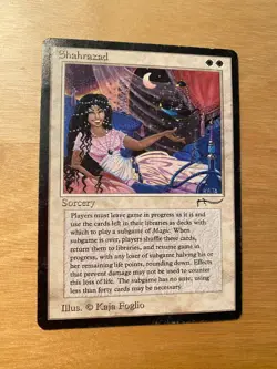MTG Shahrazad Arabian Nights PL - Image 1