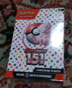 🔥2 BUNDLE DA 6 BUSTE🔥POKEMON ITA SCARLATTO E VIOLETTO 151🔥NUOVI SIGILLATI🔥 - Image 1