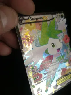 Carte Pokemon Shaymin Ex Rc21/Rc25 Legendary Treasures - Image 2