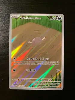 Carte Pokemon : Axoloto de Paldea 221/193 Evolutions a Paldea Francaise - Image 1