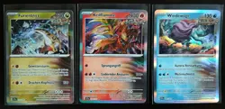 3 Karten Sammlung: Furienblitz, Keilflamme, Windewoge Legendary Pokemon Holo NM - Image 1