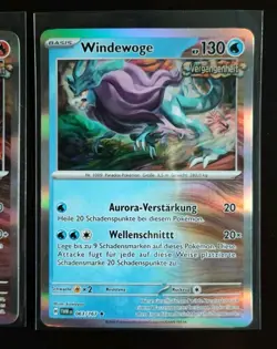 3 Karten Sammlung: Furienblitz, Keilflamme, Windewoge Legendary Pokemon Holo NM - Image 4