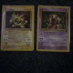 Vintage Pokemon Cards (Jungle, Fossil, Wotc) Jolteon, Mew, Gyarados - Image 2