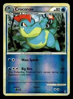 Croconaw 41/95 Reverse Holo Call of Legends Pokemon Card - Image 1
