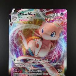 Mew Vmax 114/264 Fusion Strike Holo Full Art Pokemon Card - Image 2