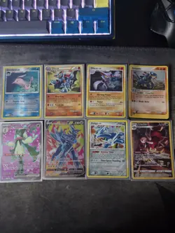 Pokemon Card TCG Bundle (EX Sandstorm, Undaunted, Paldea, Platinum,etc) x8 LP/NM - Image 1