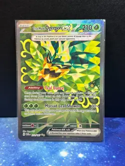 Teal Mask Ogerpon ex - 211/167 Twilight Masquerade SIR Pokemon - NM/MINT - Image 1