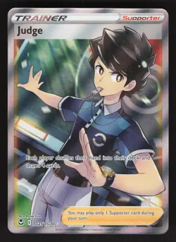 Judge TG25/TG30 Pokemon TCG Silver Tempest Trainer Gallery NM - Image 1
