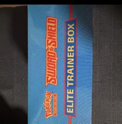 Pokemon Elite Trainer Box Sword & Shield Zacian English Pokemon TCG Sealed - Image 2