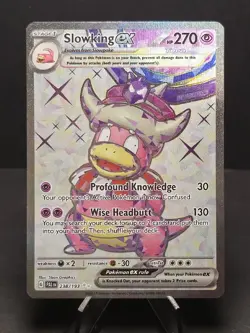 Pokemon TCG Slowking EX 238/193 Paldea Evolved Ultra Rare Near Mint - Image 1