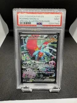 Roaring Moon EX Sir 251/182 Paradox Rift Holo Pokemon TCG Card - Image 1