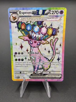 Pokemon SV Scarlet & Violet Espeon ex SVP 175 Full Art Promo NM - Image 1