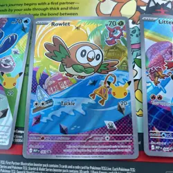 Pokemon First Partner Promos 30th Anniversary Alolan Starters - Image 3
