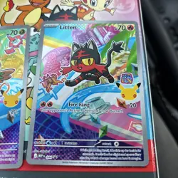 Pokemon First Partner Promos 30th Anniversary Alolan Starters - Image 4