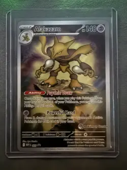 Pokemon Center Alakazam 009 Pokemon Mega Evolutions - PC ETB Promo - Image 1