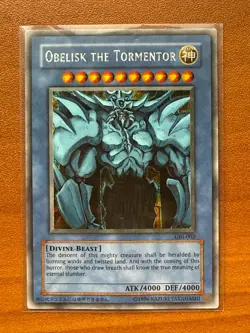 Yu-Gi-Oh! Obelisk The Tormentor GBI-002 Secret Rare MP - Image 1