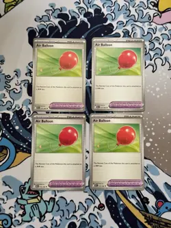 Pokemon TCG - Black Bolt - Air Balloon 079/086 ×4 - Trainer Card Playset - Image 1