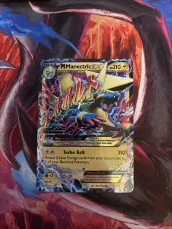 Pokemon Mint M Manectric EX Holo Ultra Rare TCG Card 24/119 XY Phantom Forces - Image 1