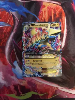 Pokemon Mint M Manectric EX Holo Ultra Rare TCG Card 24/119 XY Phantom Forces - Image 2