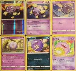 (6x) WEEZING KOFFING NEW Pokemon Cards Collection Set Deck Building - Image 1