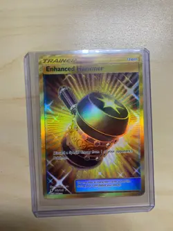 Enhanced Hammer 162/145 Gold Secret Card Guardians Rising Moderately Played - Image 1