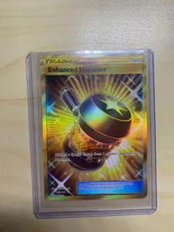 Enhanced Hammer 162/145 Gold Secret Card Guardians Rising Moderately Played - Image 2