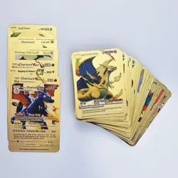NEW Pokemon Card Lot 10 - BLACK - OFFCIAL TCG Cards - Charizard | VMAX GX - Image 4