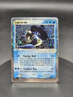 Pokemon TCG Lapras EX 99/109 Holo Rare Card Ruby & Sapphire - Image 1