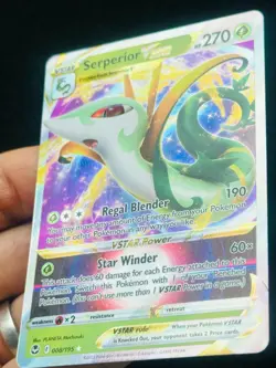 Serperior VSTAR 008/195 - LP - NM - Pokemon TCG Card - PANETA Mochizuki - Image 2