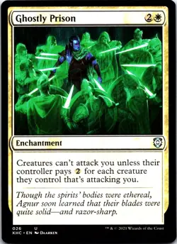 Ghostly Prison U Commander: Kaldheim 26 LP - Image 1