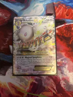 M Audino EX 85/124 Pokemon TCG XY Fates Collide Ultra Rare Holo - Image 2