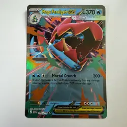 Pokemon TCG Mega Feraligatr EX 043/217 Holo Ultra Rare Ascended Heroes NM/M - Image 1