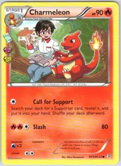 Charmeleon RC4/RC32 Common Generations Pokemon NM - Image 1