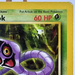 Arbok - 31/62 - Fossil Set - Unlimited - Uncommon - Pokemon - WOTC - Played - Image 3