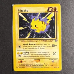 Pikachu - 70/111 - Neo Genesis - Unlimited - Common - Pokemon - Damaged - Image 3
