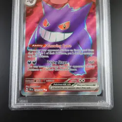 PSA 9 Gengar 193/162 Pokemon Temporal Forces Ultra Rare Graded Card - Image 3