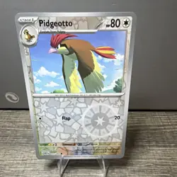 Pokemon Pidgeotto Reverse Holo Sv: Scarlet & Violet 151 017/165 80 HP Stage 1 - Image 1