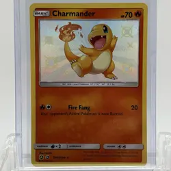 Pokemon TCG Hidden Fates Charmander SV6/SV94 Shiny Rare NM - Image 1