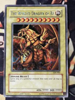 Yugioh: The Winged Dragon Of Ra - GBI-003 - Secret Rare - MP - Image 1