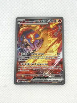 Pokemon TCG Team Rockets Moltres EX Destined Rivals Card 229/182 M/NM - Image 1