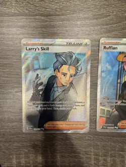 Pokemon TCG Trainer Supporter Full Art Holo Cards Lot of 3 Paldea Evolved Engli… - Image 2