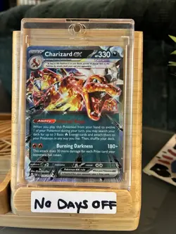 Pokemon TCG Charizard EX Double Rare Holo Card 125/197 SV03 Obsidian 🔥 - Image 1