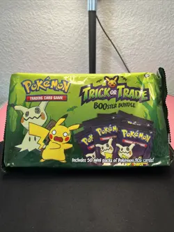 Pokemon TCG Halloween 2023 Trick or Trade Booster Bundle - 50 (3 Card) Packs! - Image 3