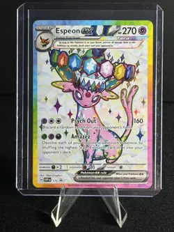 Espeon EX SVP #175 Sv: Scarlet & Violet Black Star Promo Cards Holo - Image 1